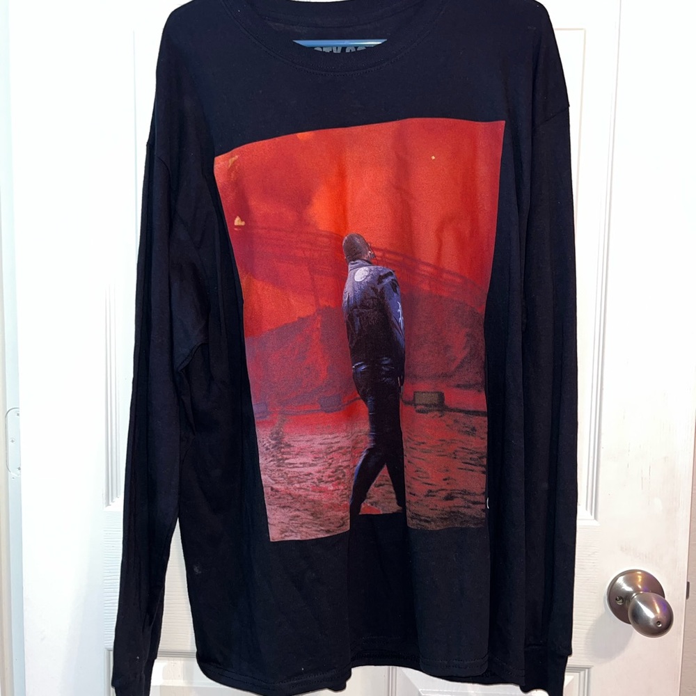 Post Malone Merch Long Sleeve Tshirt
